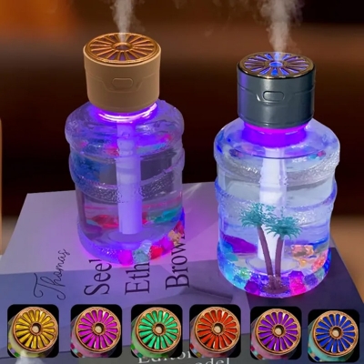 Picture of Humidifier,Smart Car Air Freshener Diffuser with Colourful Lights and Various Spray Modes for Car Office Home