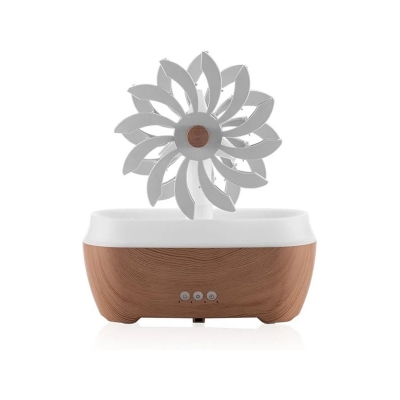 Picture of Plastic Oval Windmill Aroma Oil Diffuser, White, Corded Electric