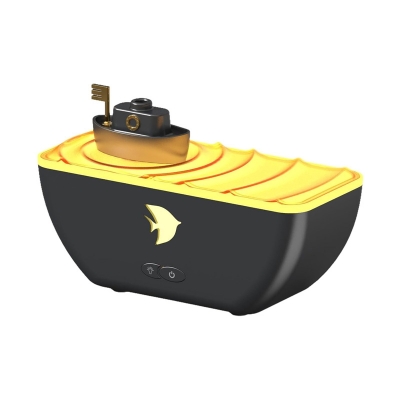 Picture of Essential Oil Diffuser Boat Shaped Air Diffuser for Bedroom SPA Women Black | Home Fragrances