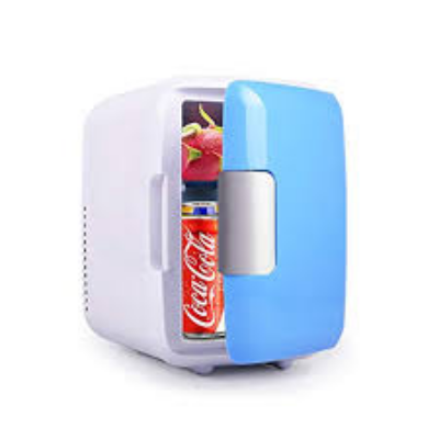 Picture of Mini Fridge/Car Cooler/Medicine Fridge/Fridge for car& long drive/Fridge for keeping drinks and chocolate/Portable Mini Fridge Color-01 White