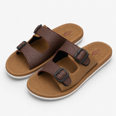 Picture of Men’s Buckle Sandals – Brown, Green, Black & Chocolate | Casual, Office & Daily Wear | Size 39–42 | 