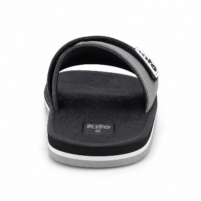 Picture of Kito Stylish Men’s Slides – Premium Daily Wear Sandals for Men | Comfortable & Lightweight | DeshiWalk BD Black