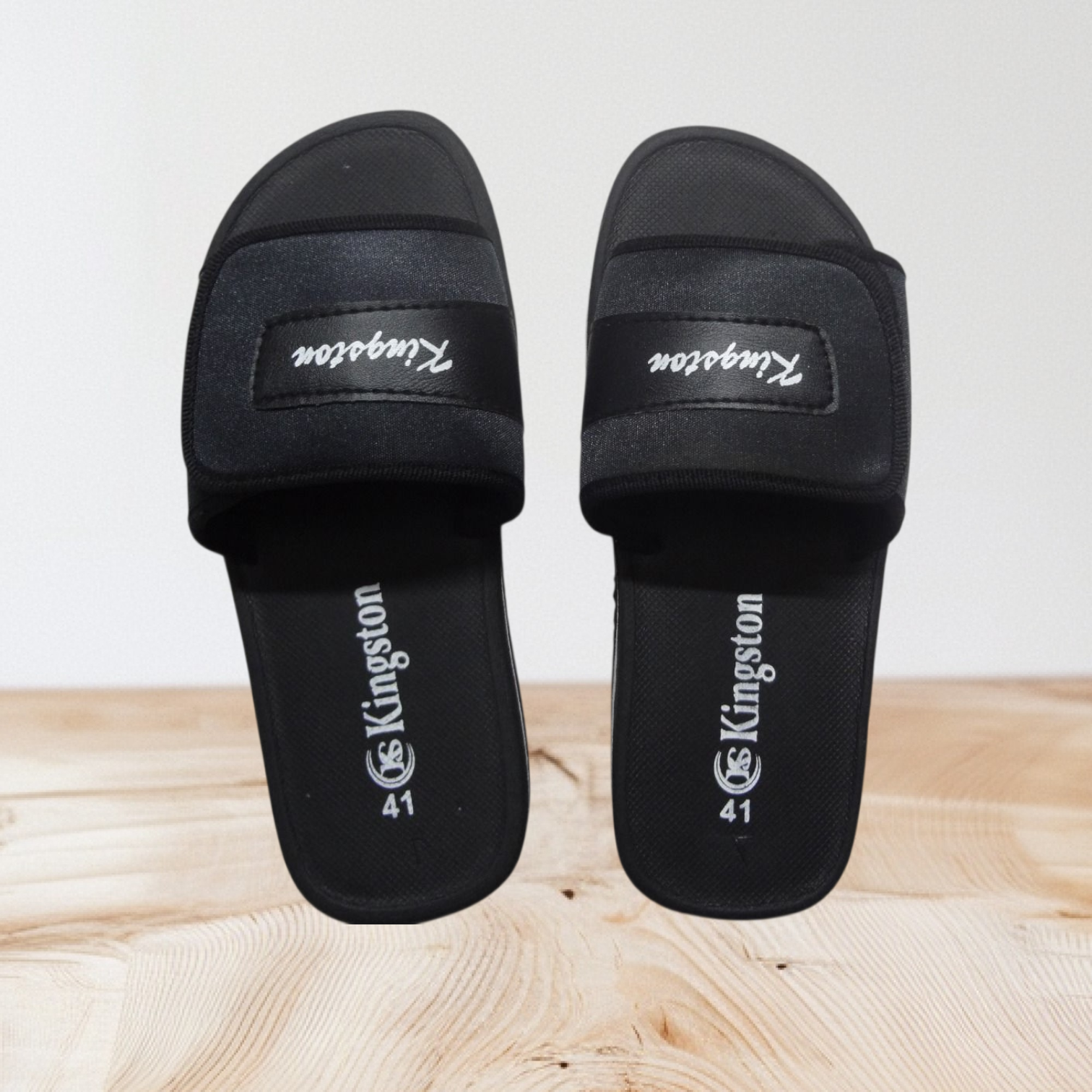Picture of Budget Men’s & Women Slides – Soft Fabric Upper & EVA Sole | Stylish Daily Wear Sandals – Only Tk 360 Black