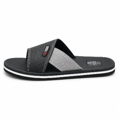 Picture of Adda Men’s Classic Sandal – Comfortable Slip-On Footwear with EVA Footbed & Rubber Sole | DeshiWalk BD Black