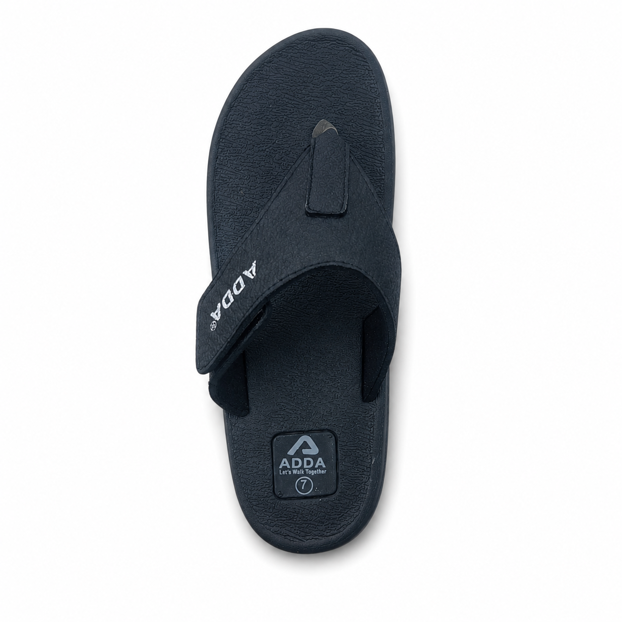 Picture of Adda Unisex EVA Flip Flops – Black | Anti-Slip, Lightweight, Comfortable Sandals | Black