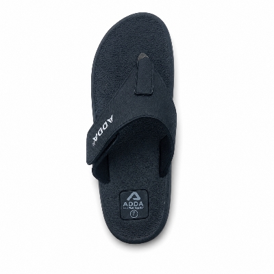Picture of Adda Unisex EVA Flip Flops – Black | Anti-Slip, Lightweight, Comfortable Sandals | Black