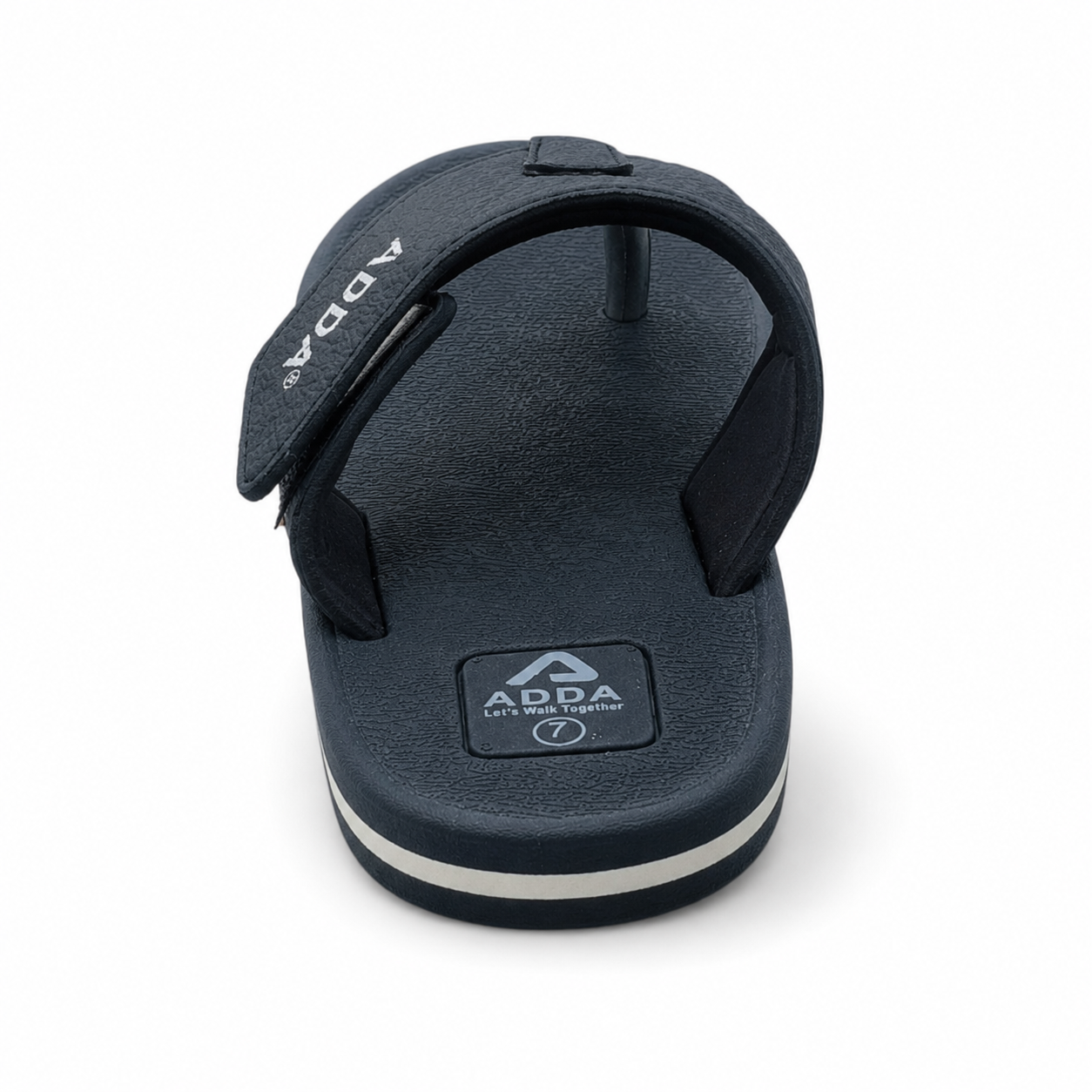Picture of Adda Unisex EVA Flip Flops – Black | Anti-Slip, Lightweight, Comfortable Sandals | Black