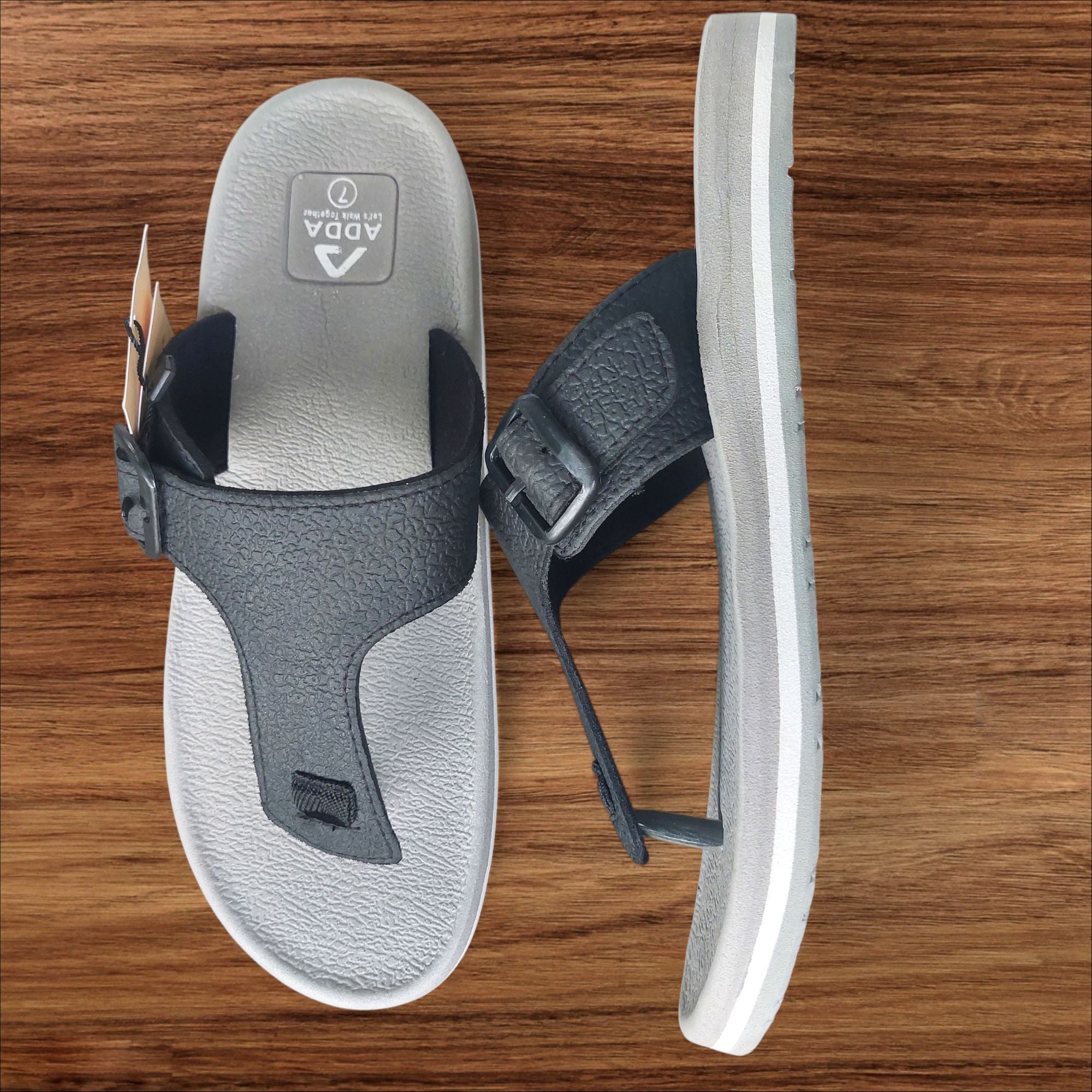 Picture of ADDA Buckle Comfort Sandal for Men – Premium Quality Thai Design | Factory Direct Price in Bangladesh | Soft & Durable Everyday Wear 