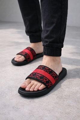 Picture of Men’s Stylish Slide Sandal | Soft Cushioned Sole | Comfortable Daily Wear Slippers for Home, Outdoor & Casual Use 