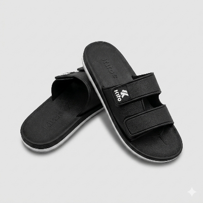 Picture of Kito Premium Lightweight Double Strap Men’s Sandal – Soft Comfort Casual Slides | DeshiWalk 