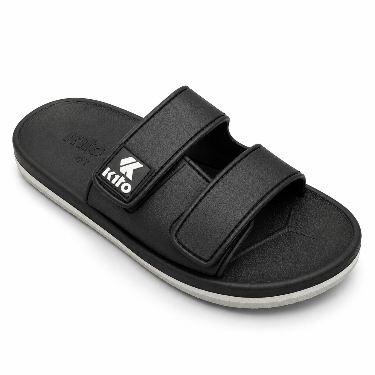Picture of Kito Premium Lightweight Double Strap Men’s Sandal – Soft Comfort Casual Slides | DeshiWalk 