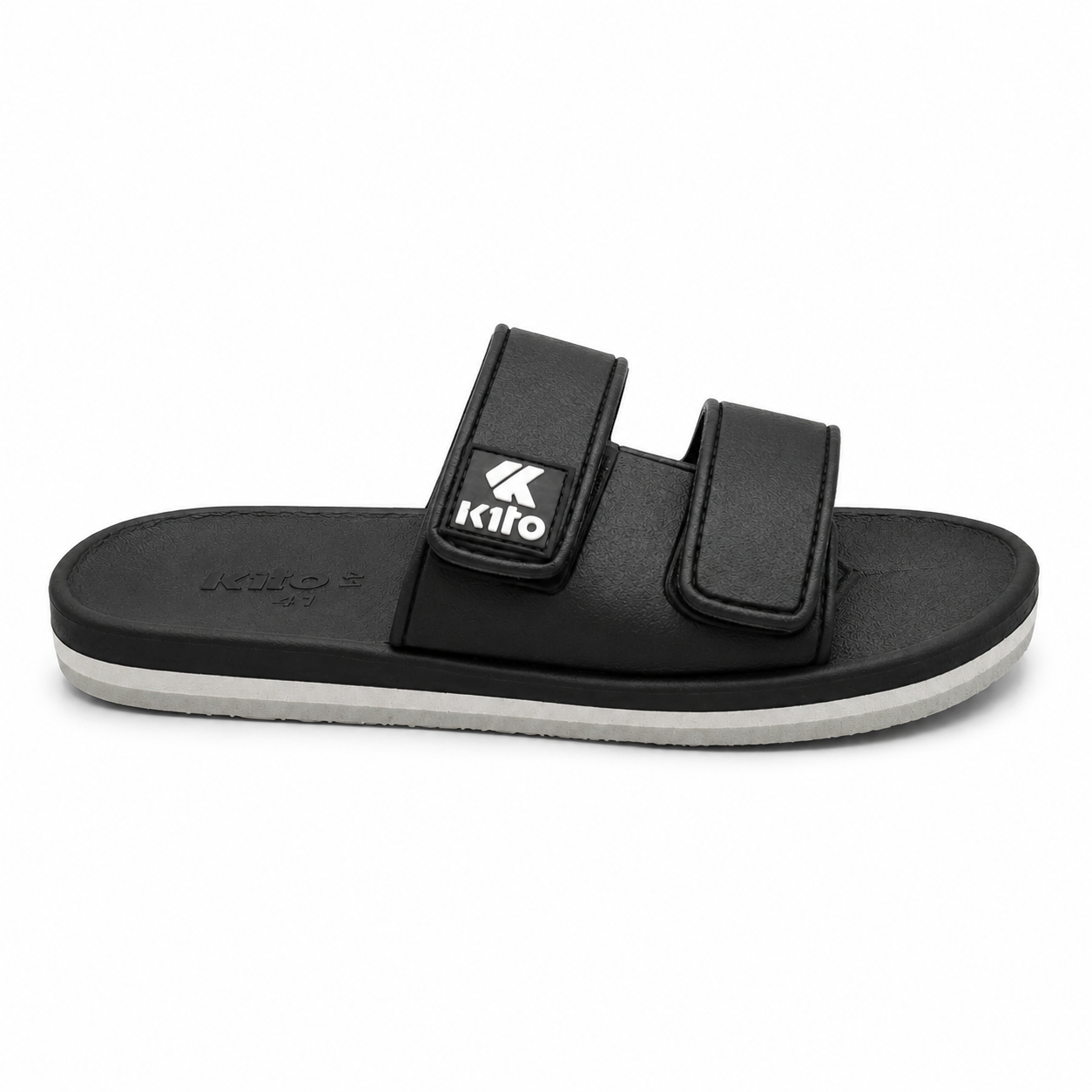 Picture of Kito Premium Lightweight Double Strap Men’s Sandal – Soft Comfort Casual Slides | DeshiWalk 