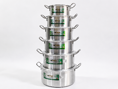 Picture of TPR ALU Saucepan WH 6 PCS SET