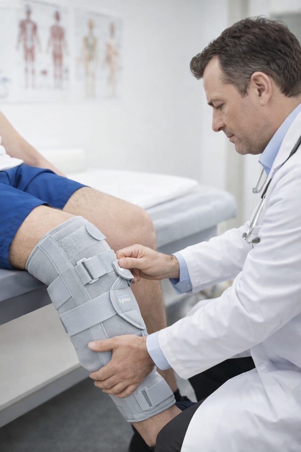 Picture of Tynor Knee Immobilizer Advanced Knee Support & Stabilization Brace 14"
