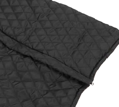 Picture of Lightweight Camping Sleeping bed Bag Single Visitor Portable Black travel bed double layer Black 