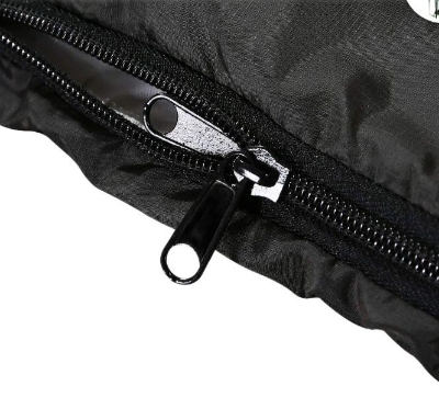 Picture of Lightweight Camping Sleeping bed Bag Single Visitor Portable Black travel bed double layer Black 