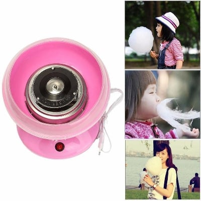 Picture of ঘরেই হাওয়াই-মিঠাই তৈরি-Electric Cotton Candy Maker Portable for Kids Party  