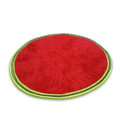 Picture of Bath Mat Round Circles Floor Rugs Mat Carpet silk hair Door mat Black Multicolor 