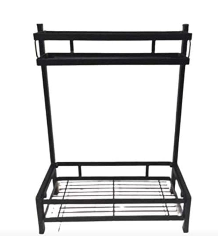 Picture of Multi-Function Kitchen Storage Rack for Multipurpose Usage-Spices Storage, Kitchen Utensils Storage, Toilet Accessories Storage Black 