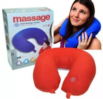 Picture of Travel pillow vibrating Neck Massage Cushion Pillow - Multi color Multicolor 
