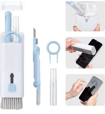 Picture of 7-in-1 Keyboard Cleaning Tools Kit: The Essential Cleaning Tool for Keyboard and Earphones Multicolor 