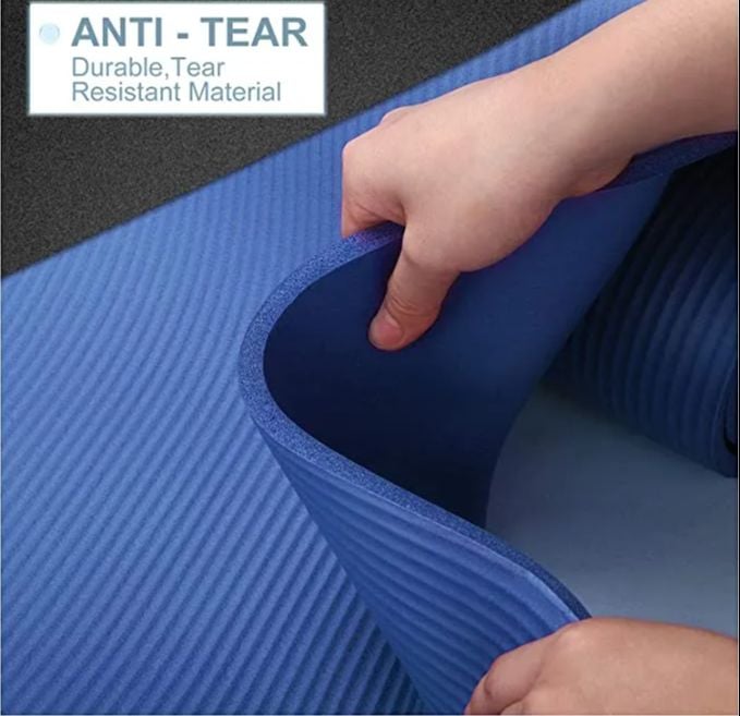 Picture of Yoga Mat Reversible Sports yoga mat mattress Thick Exercise & Workout Meditation Mat for Yoga, Mat women Multicolor 