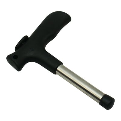 Picture of Stainless Steel Coconut Opener Opening Driller Cut Hole Tool Fruit Openers Tools Durable Hole Tool Kitchen Black 