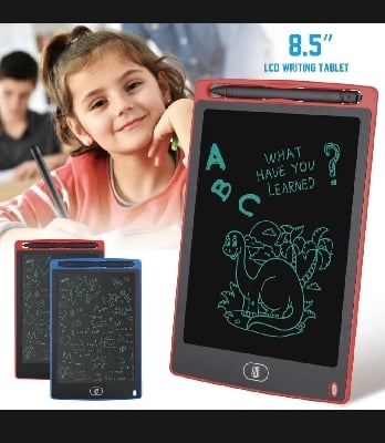Picture of write taPack LCD Writing Tablet for Kids, 8.5 Inch Colorful Doodle Board Drawing Tablet, Educational Learning Toys Birthday Gifts for Boys Girls Multicolor 