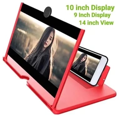 Picture of Magnification Mobile Screen Video Amplifier Mobile Phone 3D Video Amplifier Portable Smartphone Screen Magnifier 3D Glass - Phone Cooler  