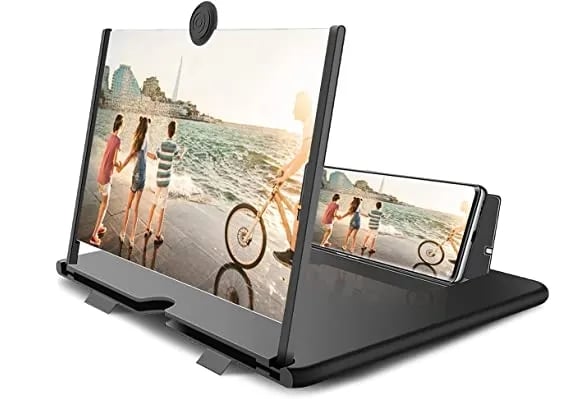 Picture of Magnification Mobile Screen Video Amplifier Mobile Phone 3D Video Amplifier Portable Smartphone Screen Magnifier 3D Glass - Phone Cooler  