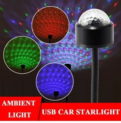 Picture of LED Starry Sky Party Lamp usb Projec Lights USB Night Roof Mini Light Galaxy Car Stars Lamp Decor Multicolor 