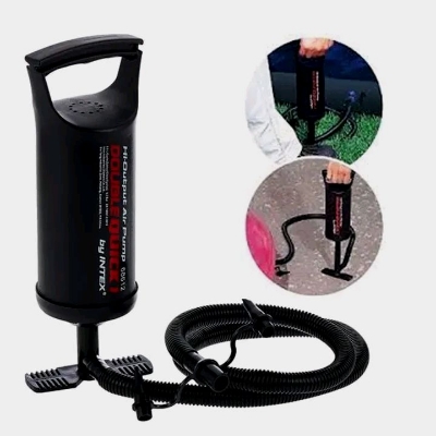 Picture of 1pcs Double Quick hand Pump Black 