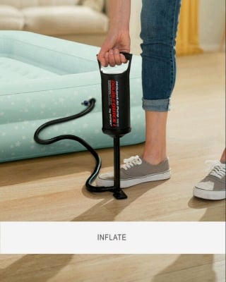 Picture of 1pcs Double Quick hand Pump Black 
