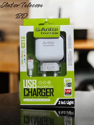 Picture of Android Type B Fast Charging 14W USB Charger - High-Speed Charging, Durable Design