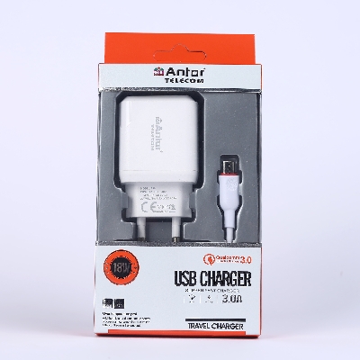 Picture of 18W Type B Fast Charger Saport মোবাইলে ফাস্ট চার্জ লেখা আসে প্রতি  মিনিটে এক পারসেন্ট করে চার্জ হয়