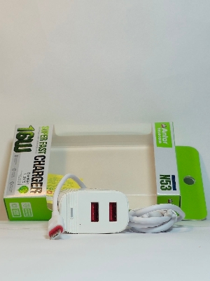 Picture of 16W  Type B Fast Charger প্রতি  মিনিটে এক পারসেন্ট হবে মোবাইল ফুল চার্জ হলে অটোমেটিক লাইট চেঞ্জ হয়