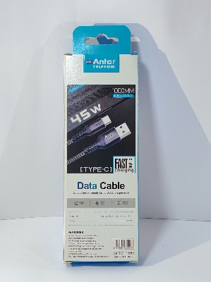 Picture of 45W Type B Super (Metal) Fast Data Cable মোবাইলে ফাস্ট চার্জিং লেখা আসবে