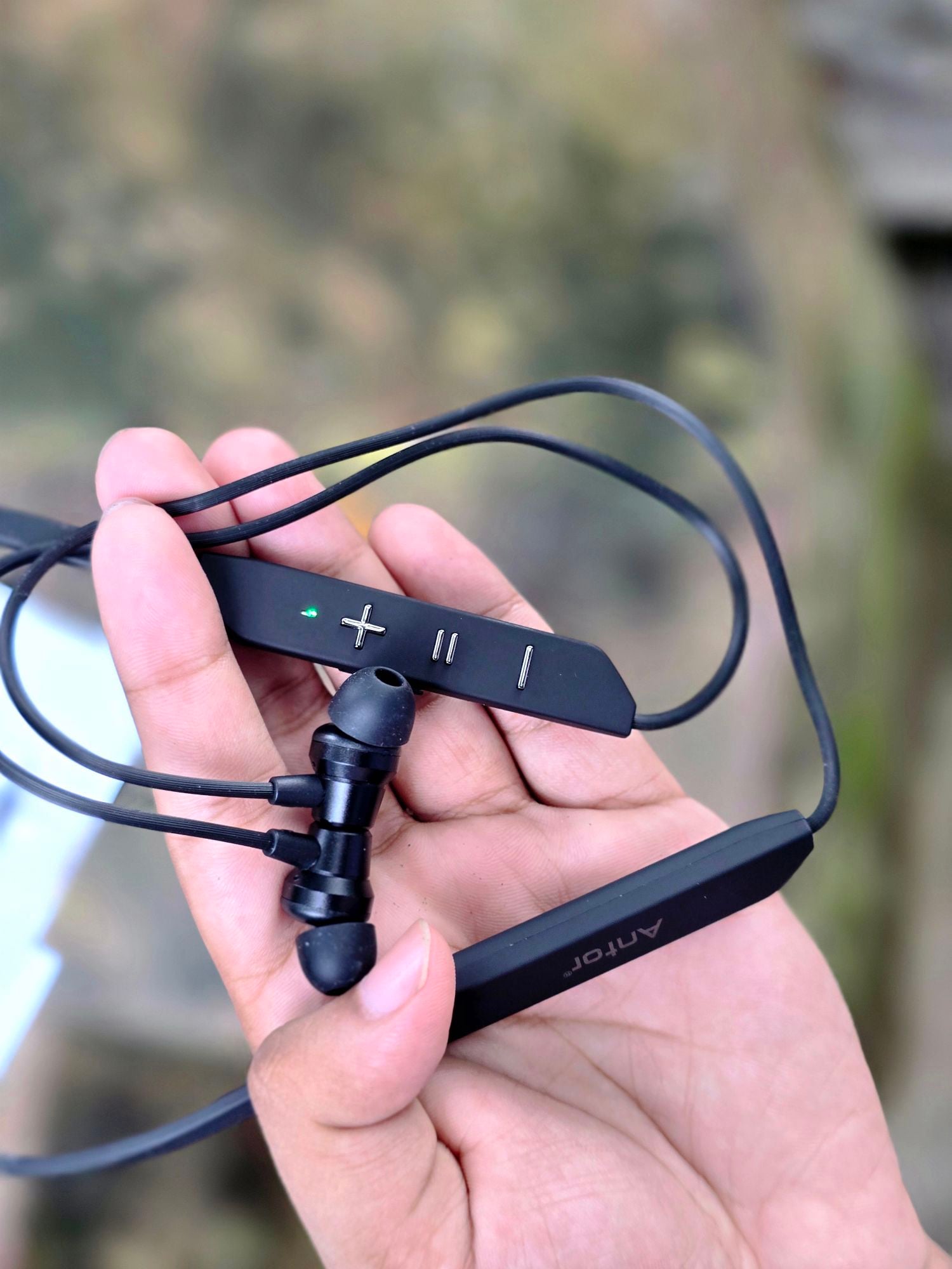 Picture of 120H Neckband Antor BT Max Plus Wireless Earphone Bluetooth 5.3 Type C port