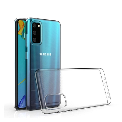 Picture of transparent back cover for samsung a71