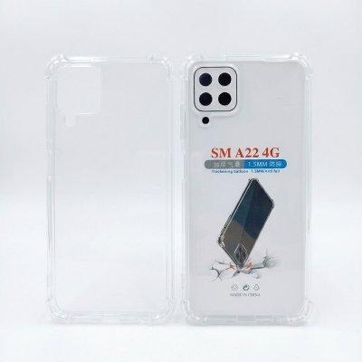 Picture of transparent back cover for samsung a22 4g