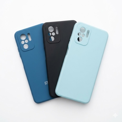 Picture of Redmi note 10 / note 10s এর জন্য সিলিকন ব্যাক কভার (Back Case Cover For Smartphone)