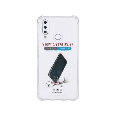 Picture of transparent back cover for vivo y17 y12 y11 y15
