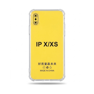 Picture of transparent back cover for i.phone x / xs