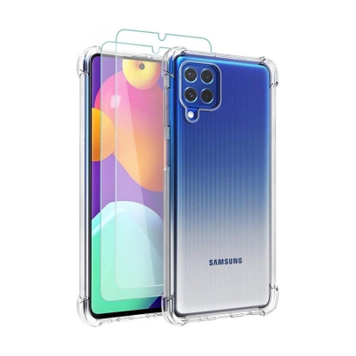 Picture of transparent back cover for samsung m62 / f62 - Phone Back Cover