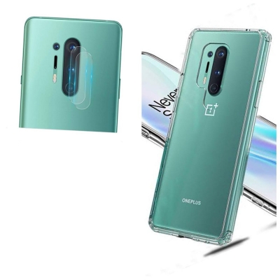 Picture of for one plus 8 pro (3-in-1) combo (pack transparent back cover+back poly+lens protector