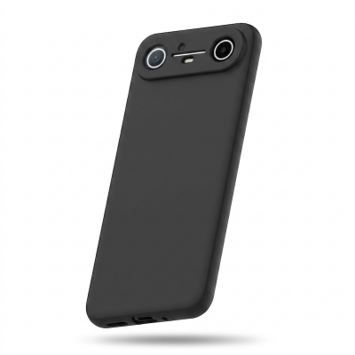 Picture of Tecno Pova Slim Silicone Matte Flexible Soft Phone Case - Black - Phone Back Cover