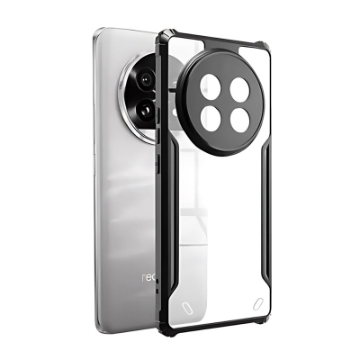 Picture of Oppo F29 Pro 5G Back Cover | Transparent Crystal Clear Hard PC Back Case with TPU Bumper, Drop Protection Case Cover for Oppo F29 Pro 5G