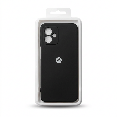 Picture of For Motorola Moto G14 New Generation Luxury Liquid Silicone Designed Soft Gel Rubber Back Case