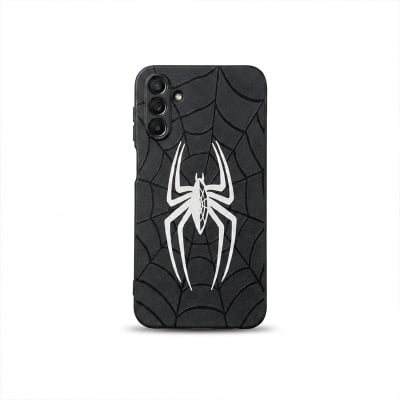 Picture of FOR SAMSUNG GLAXY A15/ A16/ A17/A55/A54/A35 /A05S / A14 /A26   BLACK SPIDER MAN BACKCOVER