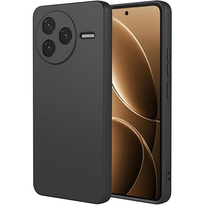 Picture of For Xiaomi Poco F7 Pro / Xiaomi Redmi K80 Liquid Silicone Soft Gel Rubber Shockproof Back Cover Hi quality Silicone Phone Case Cover Liquid Silicone Back Cover phone Case